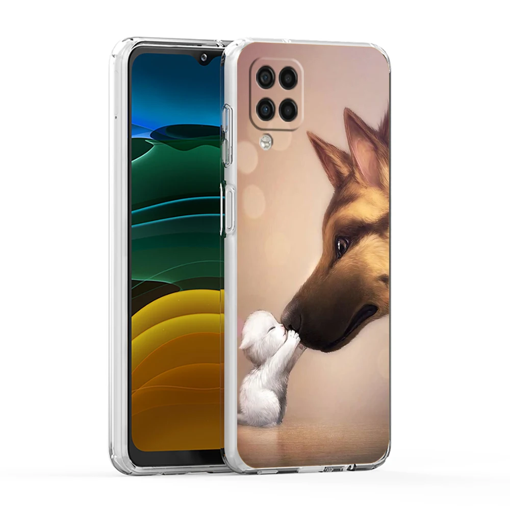 Transparent Soft Shell Cat & Dog Phone Case Cover