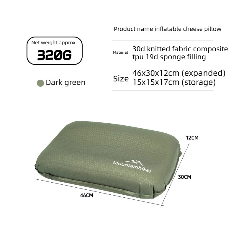  slider image of MOUNTAINHIKER Camping Pillow Portable