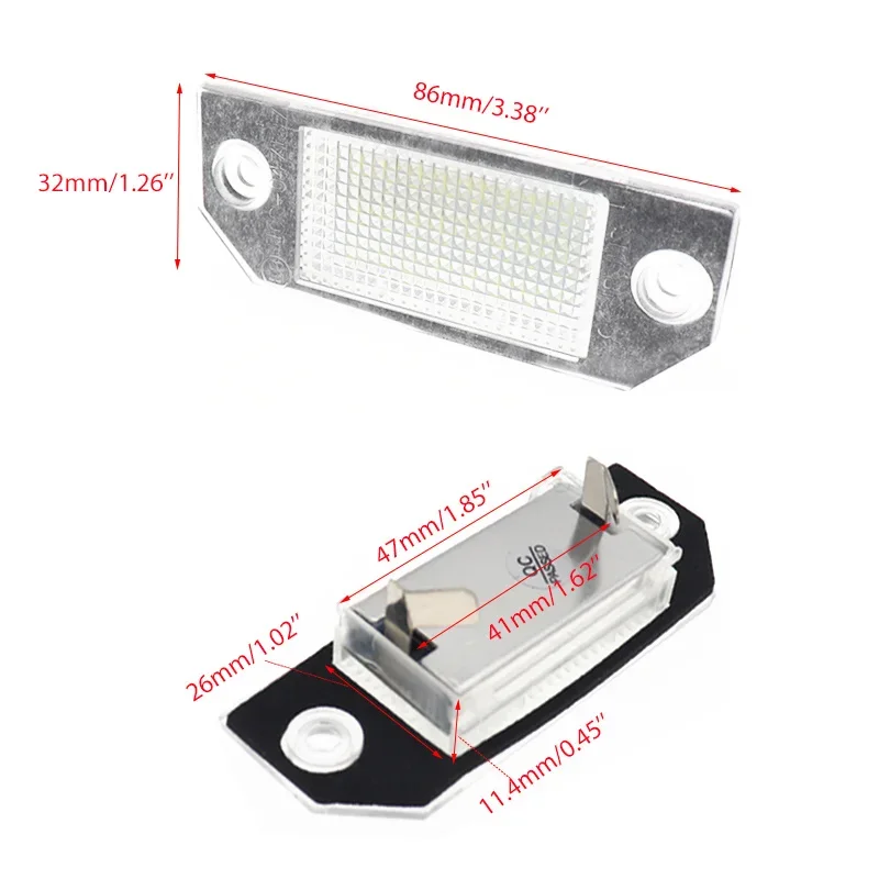 LUZ DE MATRÍCULA LED FORD FOCUS C-MAX MK2 LUZ DE TECHO