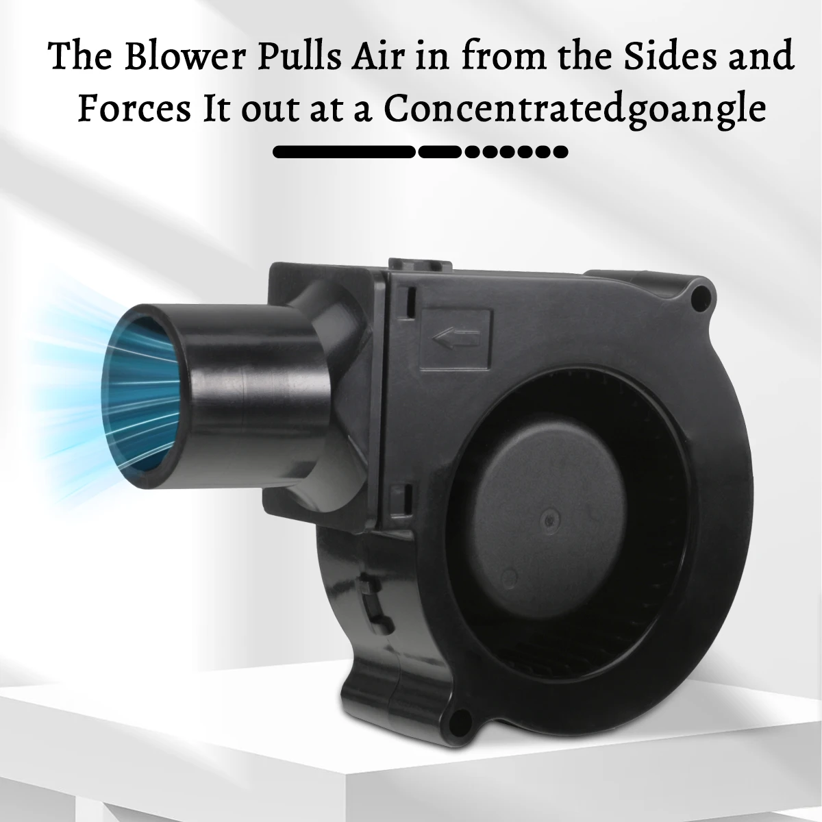 220V BBQ Fan Blast Engine Air Collecting Adjustable Speed Cooking Tool Handheld Barbecue Blower Camping