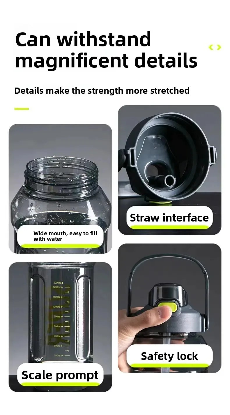 Bouteille d'eau de sport résistante aux hautes températures