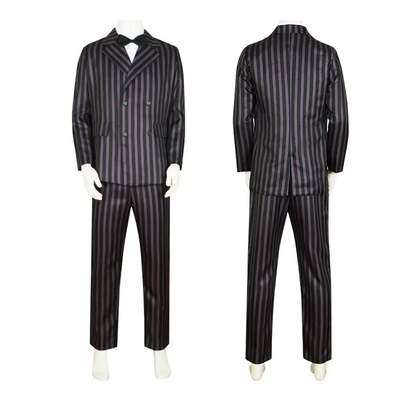 

Addams Gamez Cosplay Suit Animal Suit Full Set Men Outfits Suit Pants Halloween Carnival Party Suit