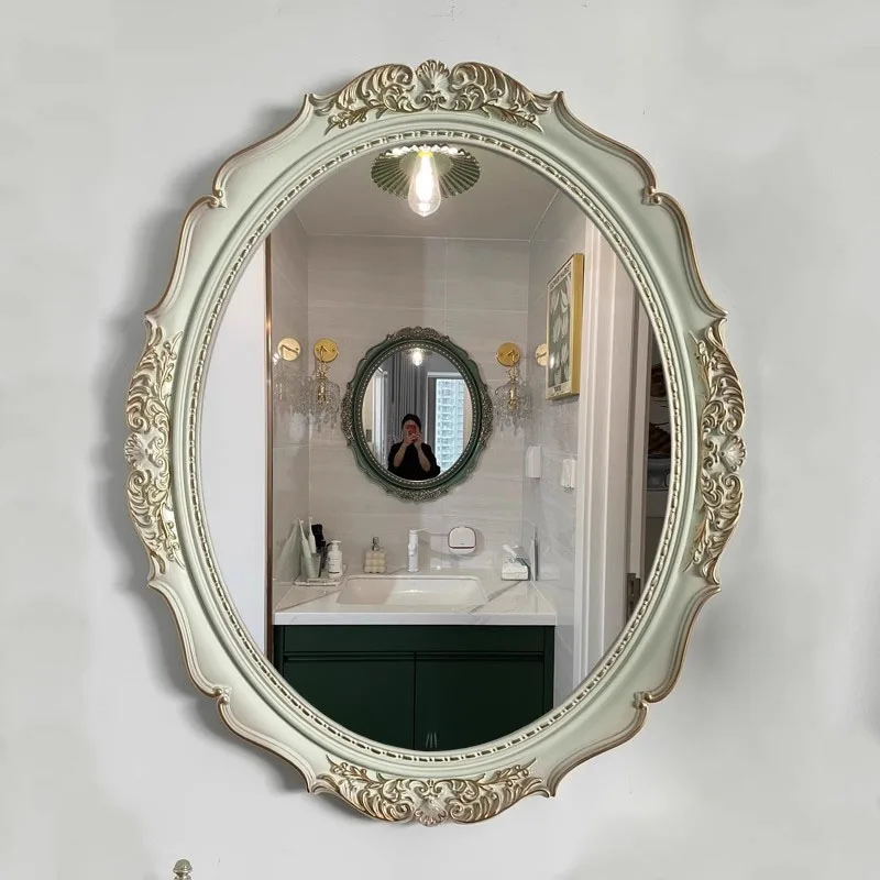 

Nordic Modern Bathroom Mirror Backlight Glass Makeup Shower Bathroom Mirror Vanity Large Espelho Para Banheiro Home Furniture