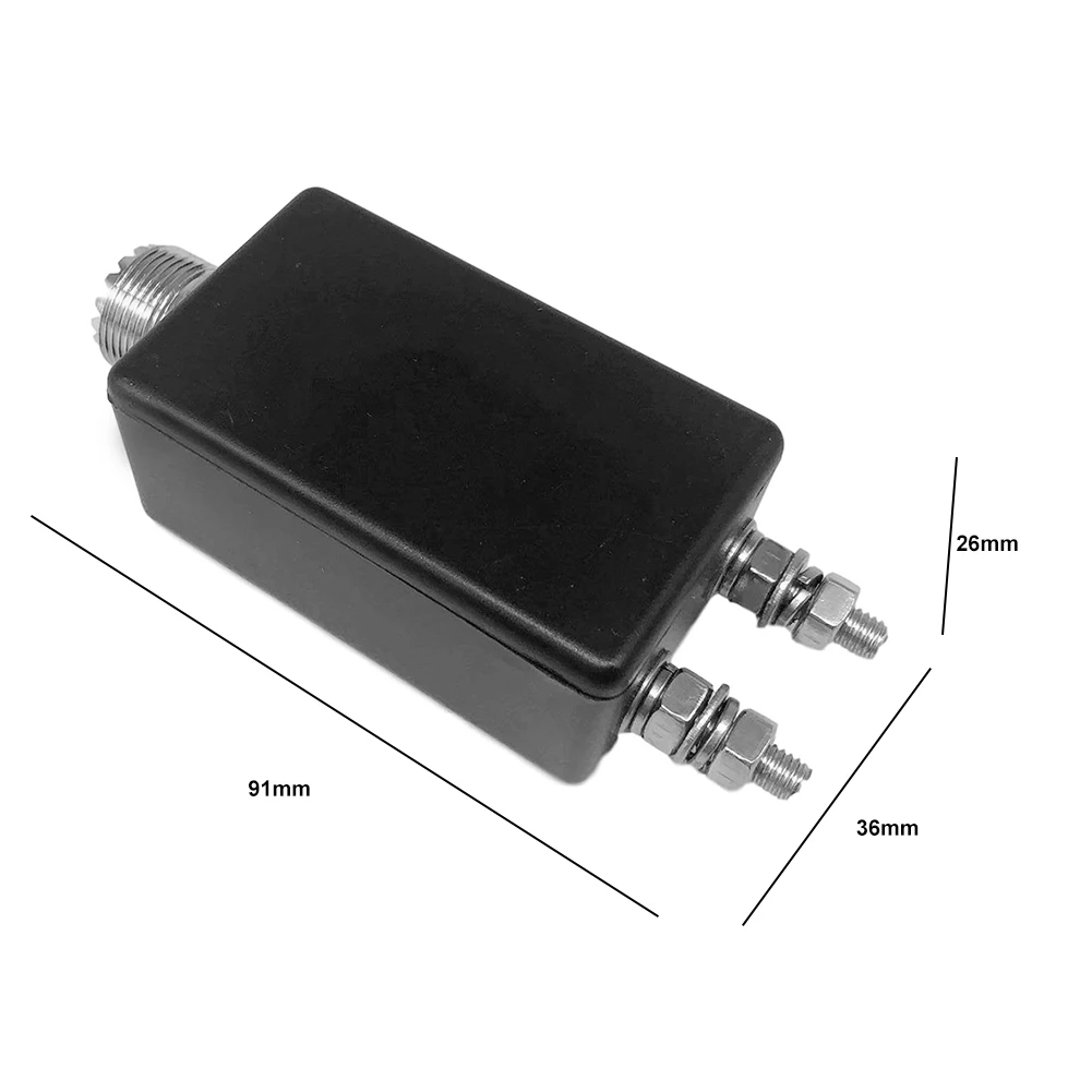 1:1 /1:9 HF Mini Balun Suitable HF Shortwave Antenna Electronic Accessories Balun for Outdoor QRP Station and Furniture