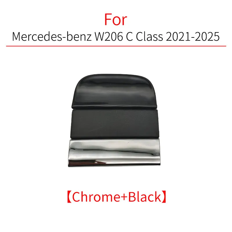 Luxury Car Rear Bumper Tow Hook Cover Cap - White/Black Finish