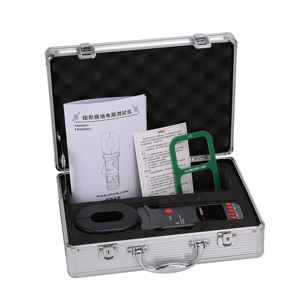 FR2000+ FR2000C+ FR2000B+ Explosion-proof Multifunction Ground Earth Resistance Meter 1200&Omega; 20A Current Leackage Tester FR2000A+