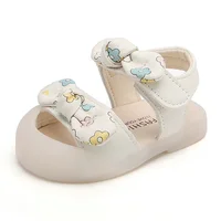 Girls Sandals Baby Baotou Toddler Shoes Girls Princess Shoes Soft Sole Girls Baby Shoes 6