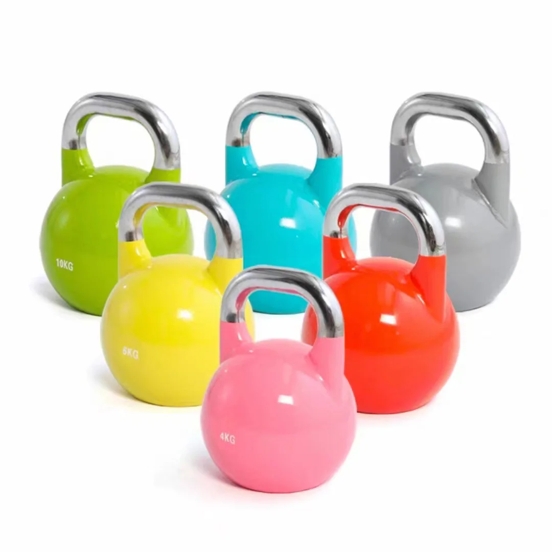 Palestra Commerciale Vernice Cottura Competitivo Kettlebell Studio Hip Deep Squat Educazione Privata Attrezzature Per Il Fitness Kettlebell Rack