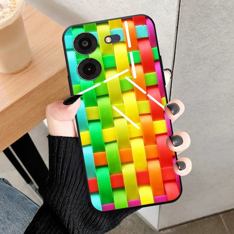 Black Soft Silicone TPU Protective Phone Case with Bumper Shell Coque