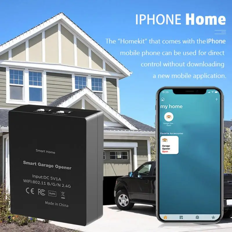 

Wireless Wifi Control Enhanced Safety And Security Enhanced Safety Features For Curtain Door Smart Home Automation Sleek Design