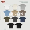 ZODF Retro 2025 Summer Men Washed 275gsm Cotton T-Shirts Unisex Oversized Loose Edge Washed T Shirt Tees Streetwears HY0972 6