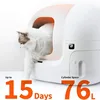 Automatic C-at Box Self Cleaning with App Control Sm-art C-at Toilet for Multiple Large Cats Global Version 3