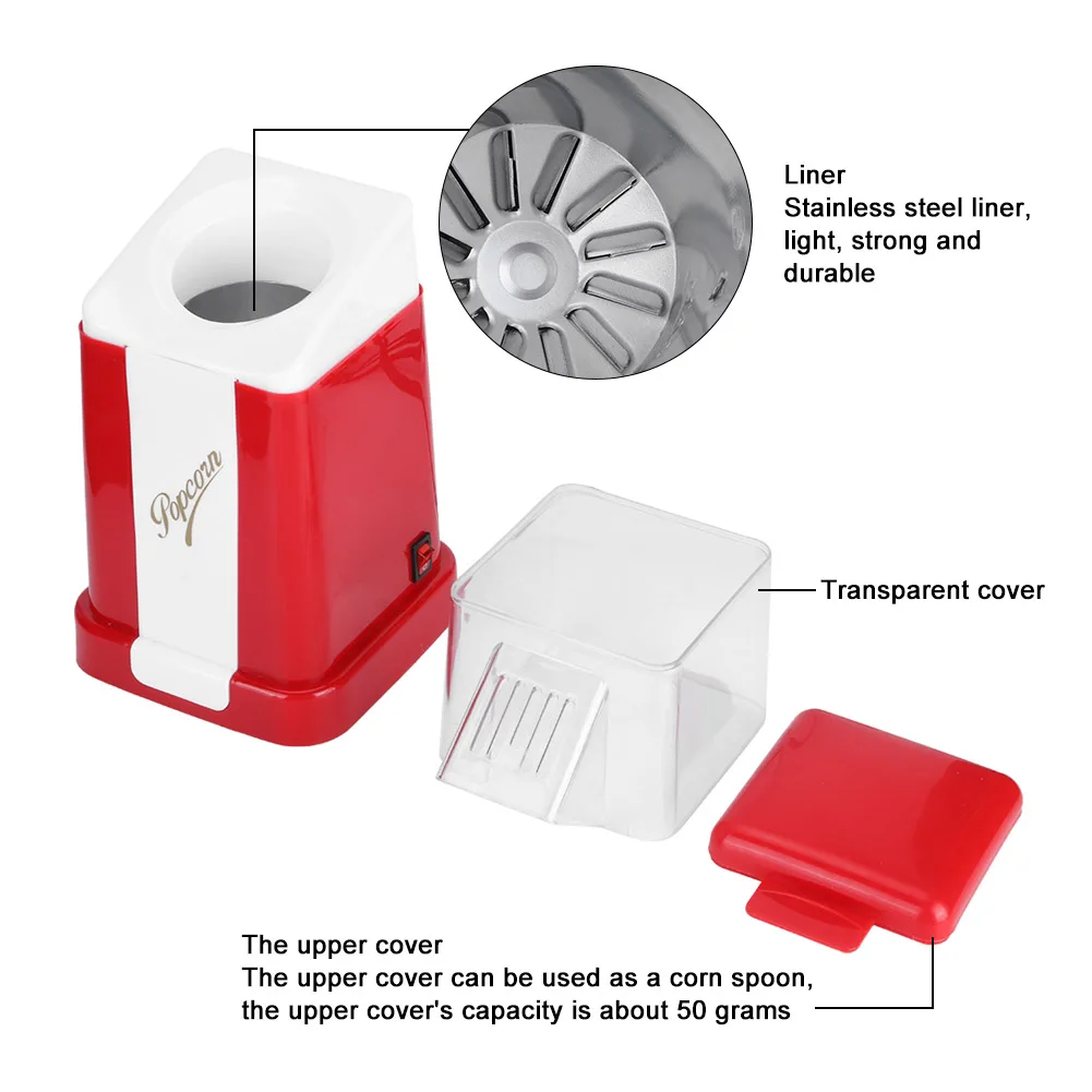 Mini Electric Popcorn Maker 6