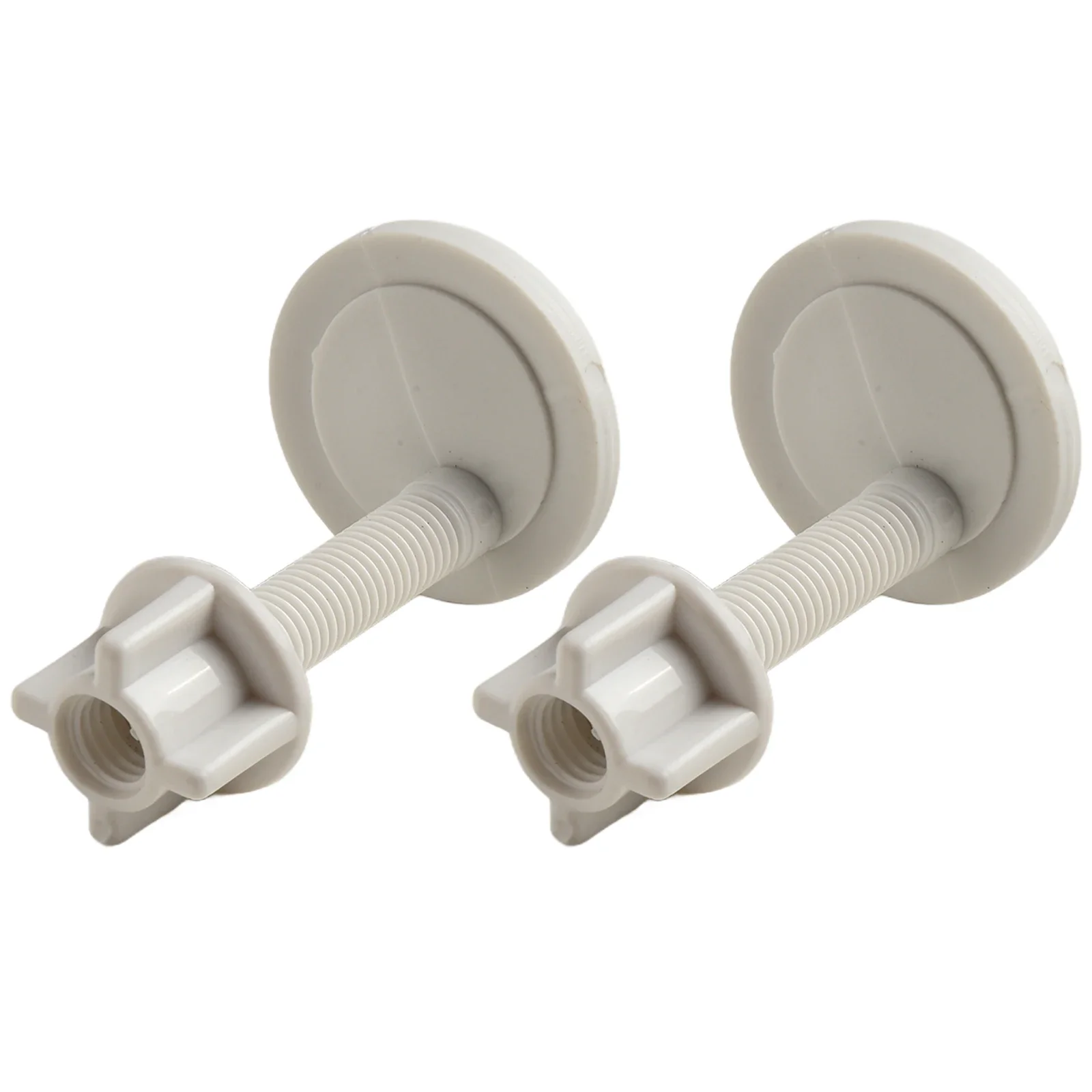 TOilet Screw Toilet Hinge Screws Bolt Fixing Accessories Hinge Screw Top And Bottom Set Toilet Parts Plastic Material