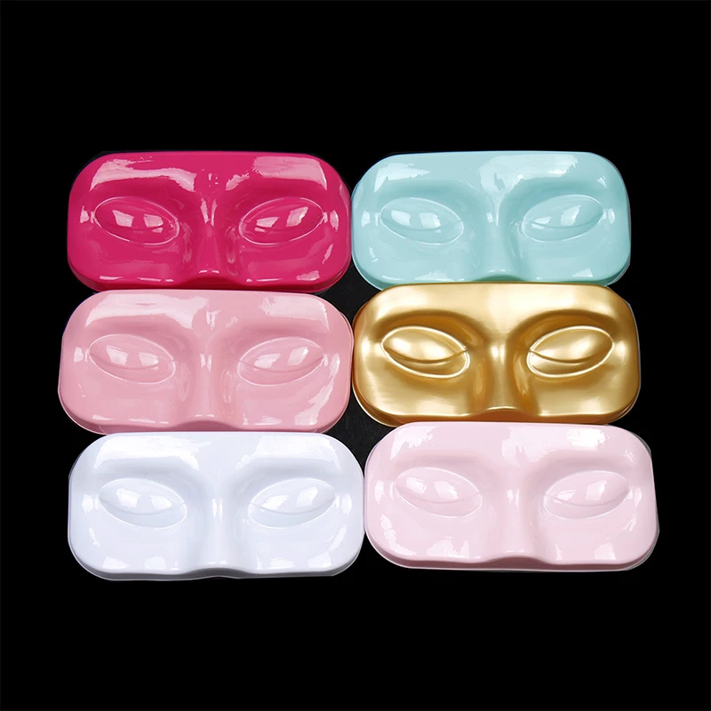 

5Pcs Eyelash Trays Lashes Storage False Eyelashes Case Face Shape False Eyelashes Packaging Box