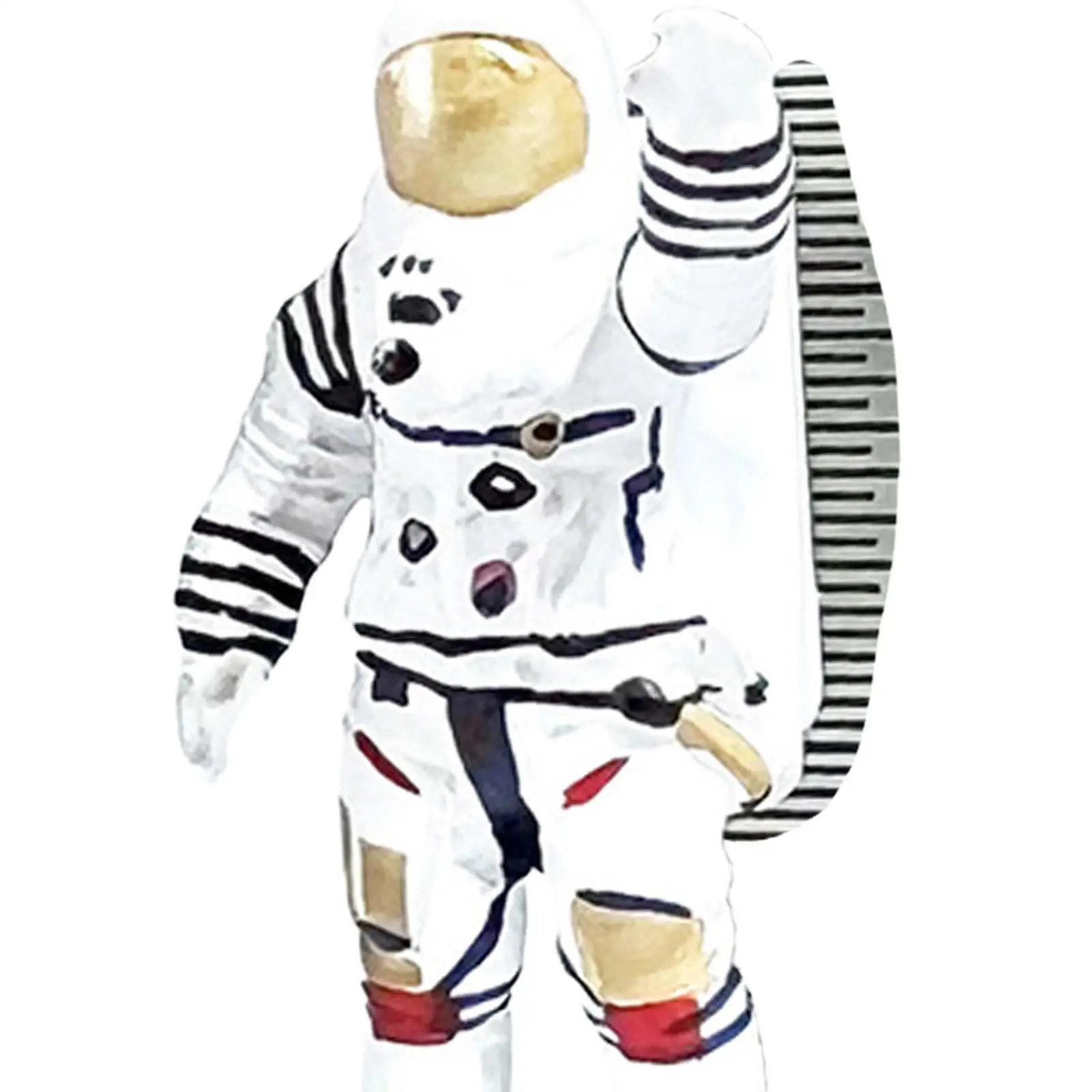 1/64 Scale Astronaut Figurines Spaceman Model for Micro Landscapes Diorama