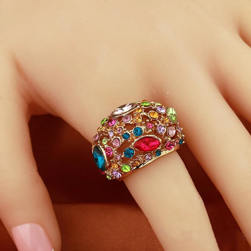 Jewelry Design Vintage Rings Women Aesthetic Wedding Ring Fashion Accessories Couple Ring Crystal Jewelry wedding rings womens ring couple rings finger rings jewelry rings ring jewelry
