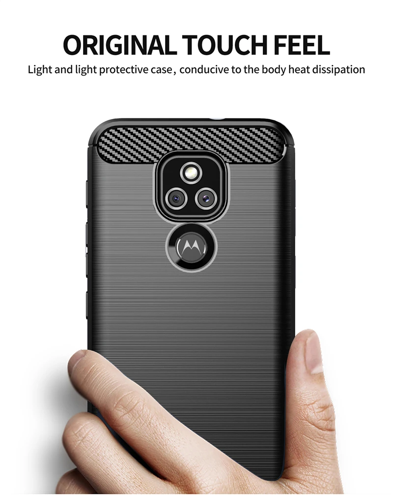 Durable Soft TPU Back Cover Armor Case