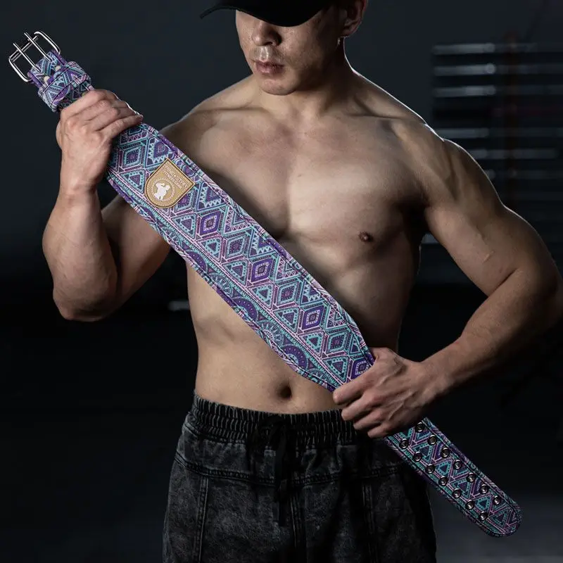 

Gym Belt Sports Protective Gear Weightlifting Strength Canvas Belt Fitness Strong Pull Belt Squat Training EVA Waist Support