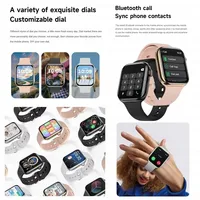 Nouvelle montre connectée pour femmes, série avec écran, appels Bluetooth, fréquence cardiaque, pression artérielle, GPS, montre connectée pour hommes, compatible Android et iOS, montre de sport X 3