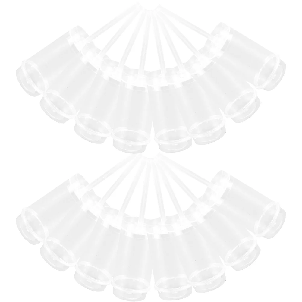 

Push Up Cake Shooter Round Shape Clear Cake Holder Push Pops Diy Push-Up Cake Molds Containers Lids Ice Cream Dessert