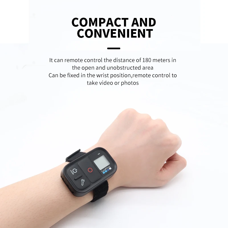 GoPro Wireless Remote Control Upgraded version For MAX hero8 hero7 hero6 hero5 hero4 3 accessories wireless controller ARMTE-002 wireless remote control