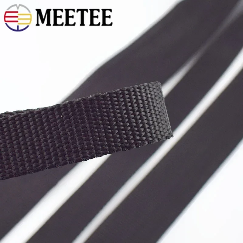 5Meters 2mm Thick Balck Nylon Webbing Tapes 10-50mm Backpack Strap For Outdoor Belt Garment Decor Ribbon DIY Sewing Accessories,nylon webbing,nylon webbing tape