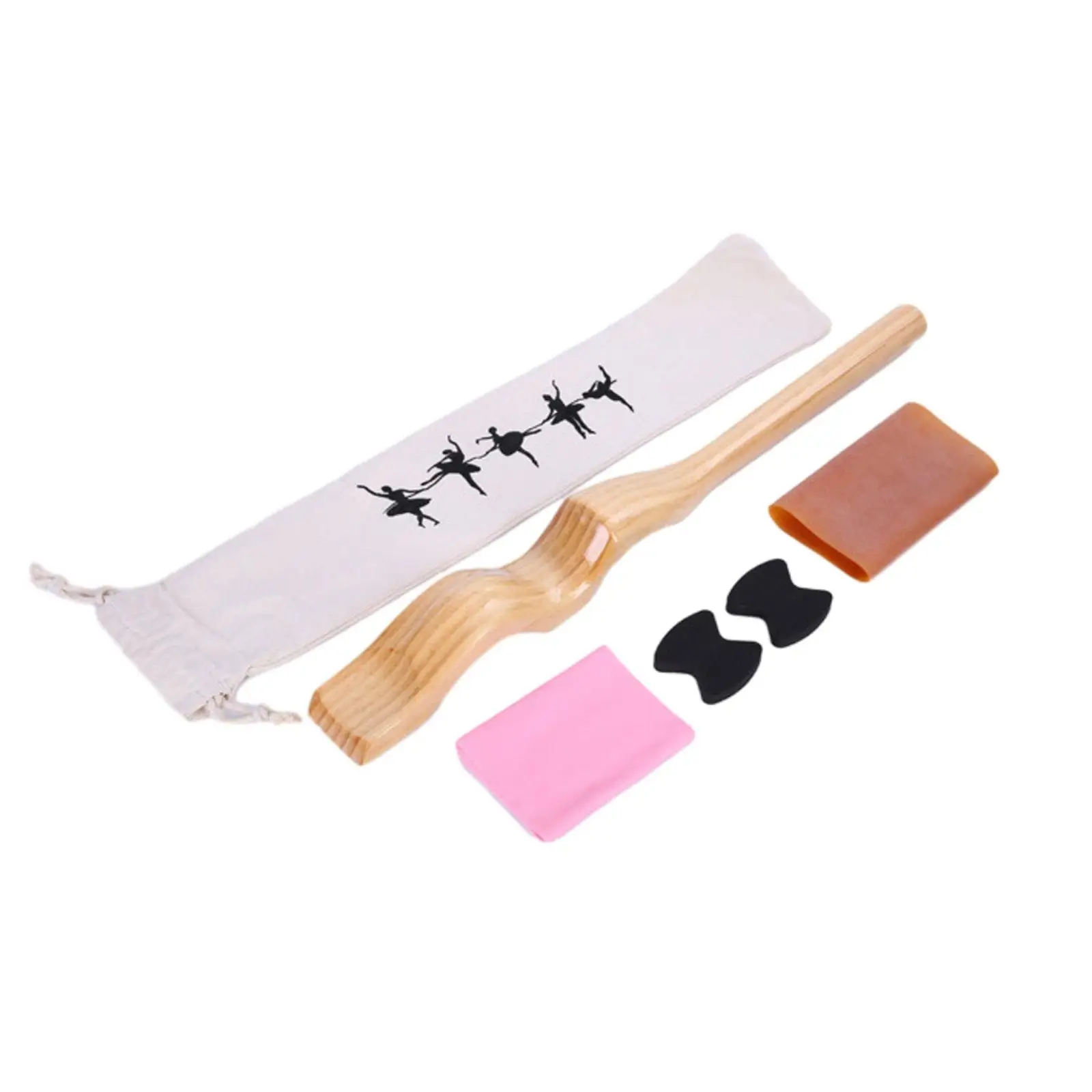 Ballet Foot Stretcher Professional with Resistance Bands Set Dance Stretching Equipment for Yoga People Ballet Dancer Gymnastics