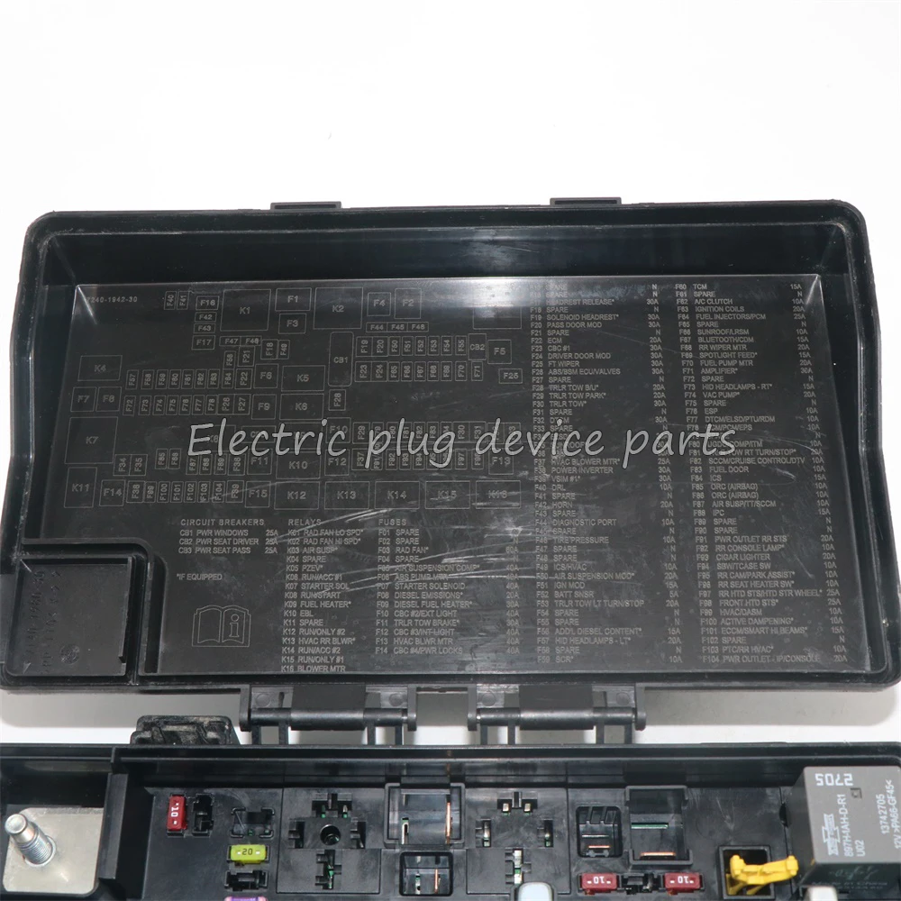 68194607AC 68194607AD 68194607AE 68194607AF Fuse Box Totally Integrated Power Module TIPM for Jeep Grand Cherokee 3.0L 2014