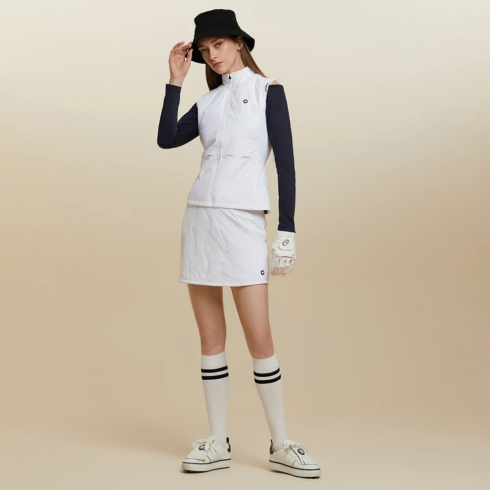 HELIX Golf Women's Woven Down Cotton Skirt New Outdoor Waterproof Warm Short Skirt