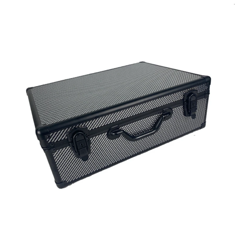 

Hot Carbon Fiber Tool Box Aluminum Tool Case Suitcase Equipment Hard Carry Bag Instrument Hard Case Portable Toolbox