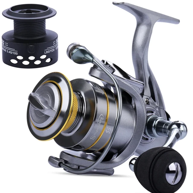 Sougayilang 1000-5000 Spinning Fishing Reel Max Drag 12kg Carp Wheel 5.1:1  5.5:1 High Speed Ratio Reel With Free Spool Tackle - Fishing Reels -  AliExpress