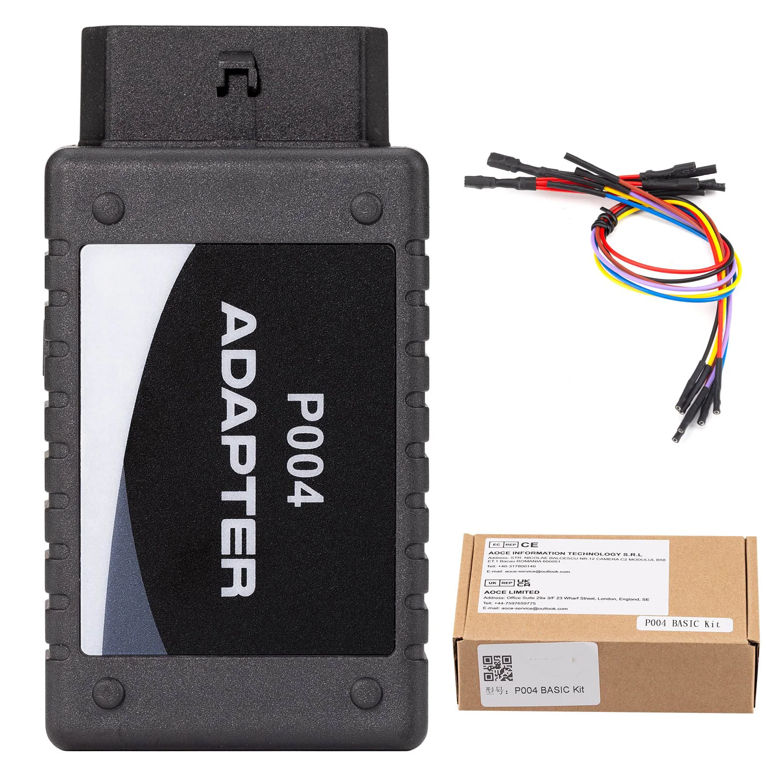 OBDSTAR AIRBAG RESET KIT P004 Adapter P004 Jumper Covers 38 Brands and Over 3000 ECU Part No.