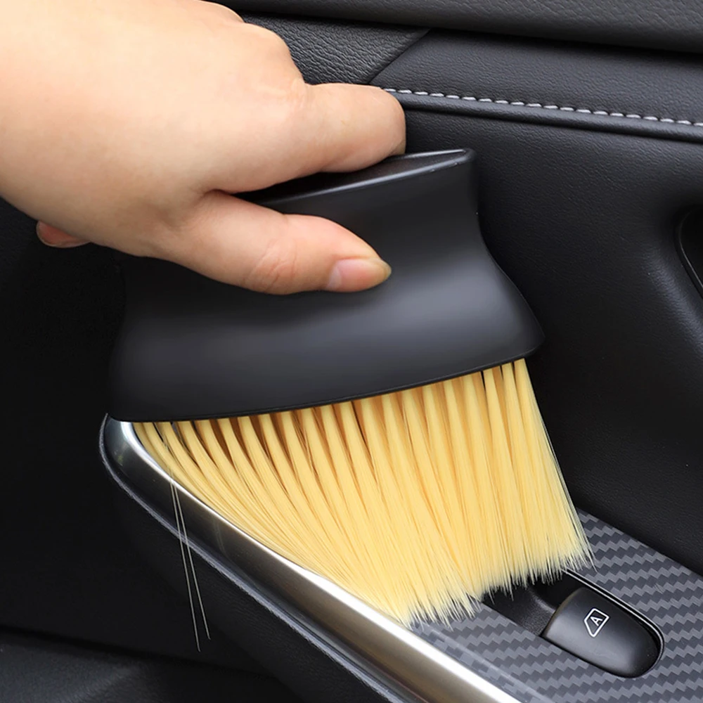 Portable Angel Car Cleaning Brush Crevice Brush Computer Keyboard Brushes  Auto Vent Corner Dust Removal Car Cleaning Tools Set - AliExpress