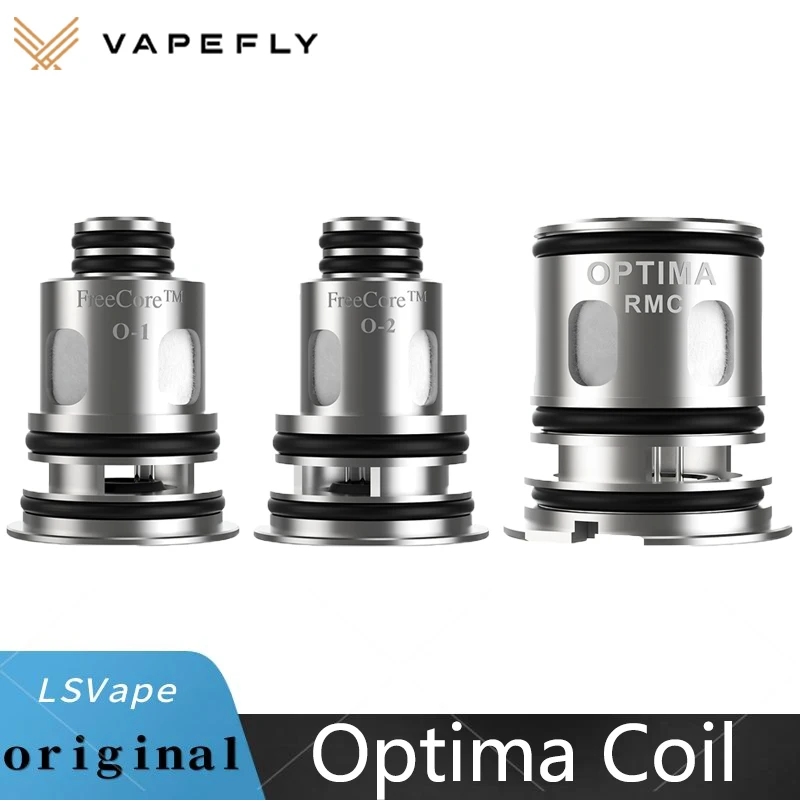 Tanie 5 sztuk/paczka oryginalny Vapefly Optima cewki dla Vapefly Optima zestaw 0.3ohm/0.6ohm FreeCore