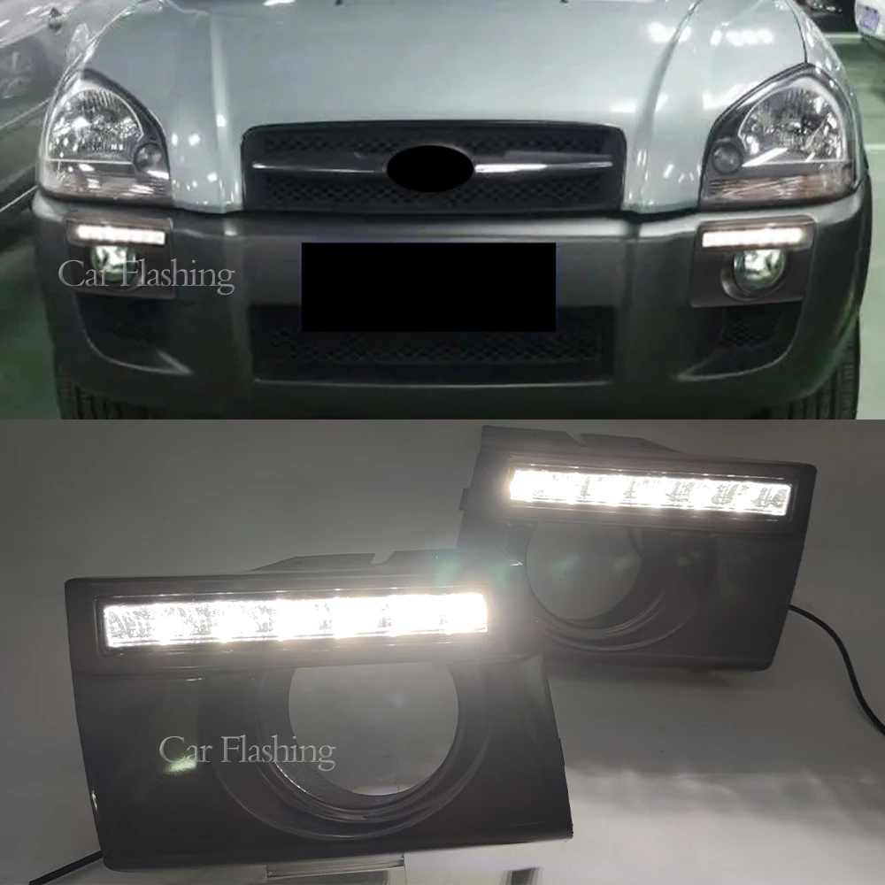 Auto koplamp montage Voor Hyundai Voor Tucson 2005 2006 2007 2008 2009
