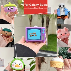 3D Cartoon Case for Samsung Galaxy Buds Pro / Buds Live / Buds 2 / Buds2 Pro Case Stitch Yoda Earphone Case Cover Accessories
