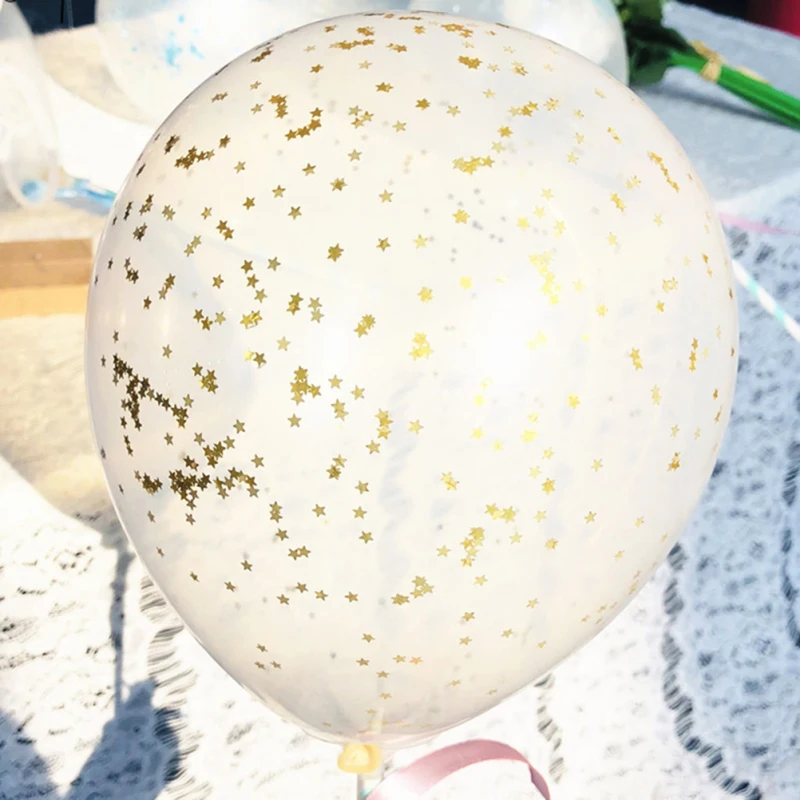 6000 stücke 6mm Stern Konfetti Glitter Metallic Folie Sterne Tisch Konfetti für Party Hochzeit Festival Dekorationen DIY Handwerk (golden) – Detail 6