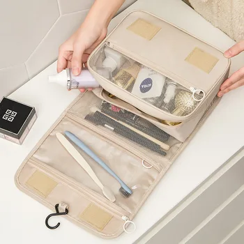 High Quality Women Makeup Bags Travel Cosmetic Bag Toiletries Organizer Waterproof Storage Neceser Hanging Bathroom Wash Bag 4