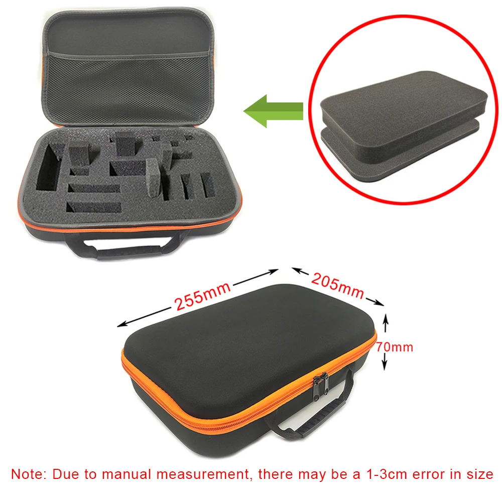 Durable Shockproof Travel Storage Bag with Customizable Foam