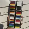 Professional Water Activated Face Paint Split Cake Palette Rainbow Makeup  in  Carnival Party Festival Cosplay  Makeup 5