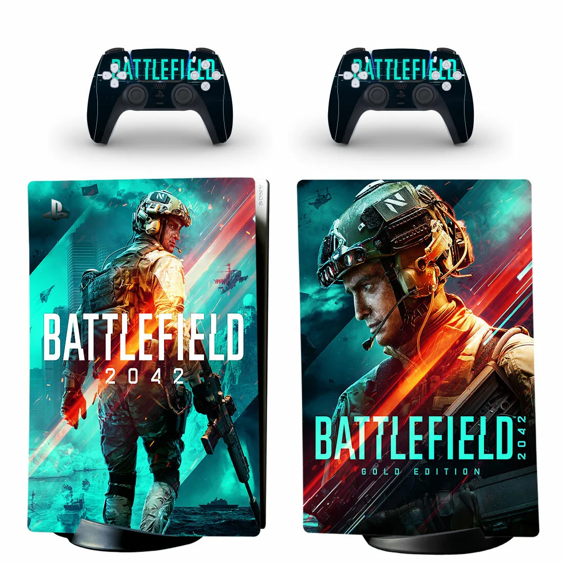 Battlefield PS5 Digital Edition Skin Sticker Decal Cover for PlayStation 5  Console and 2 Controllers PS5 digital Skin Sticker| | - AliExpress
