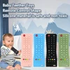 1/4pcs New baby teethers remote control modeling silicone teething toys children's sensory educational toys gift sets 2