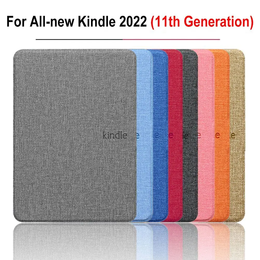 

Fabric Magnetic Smart Case For 6 All-new Kindle (2022 Release)11th Generation Built-in Light 6 Inch Cover Sleeve Auto Wake/Sleep