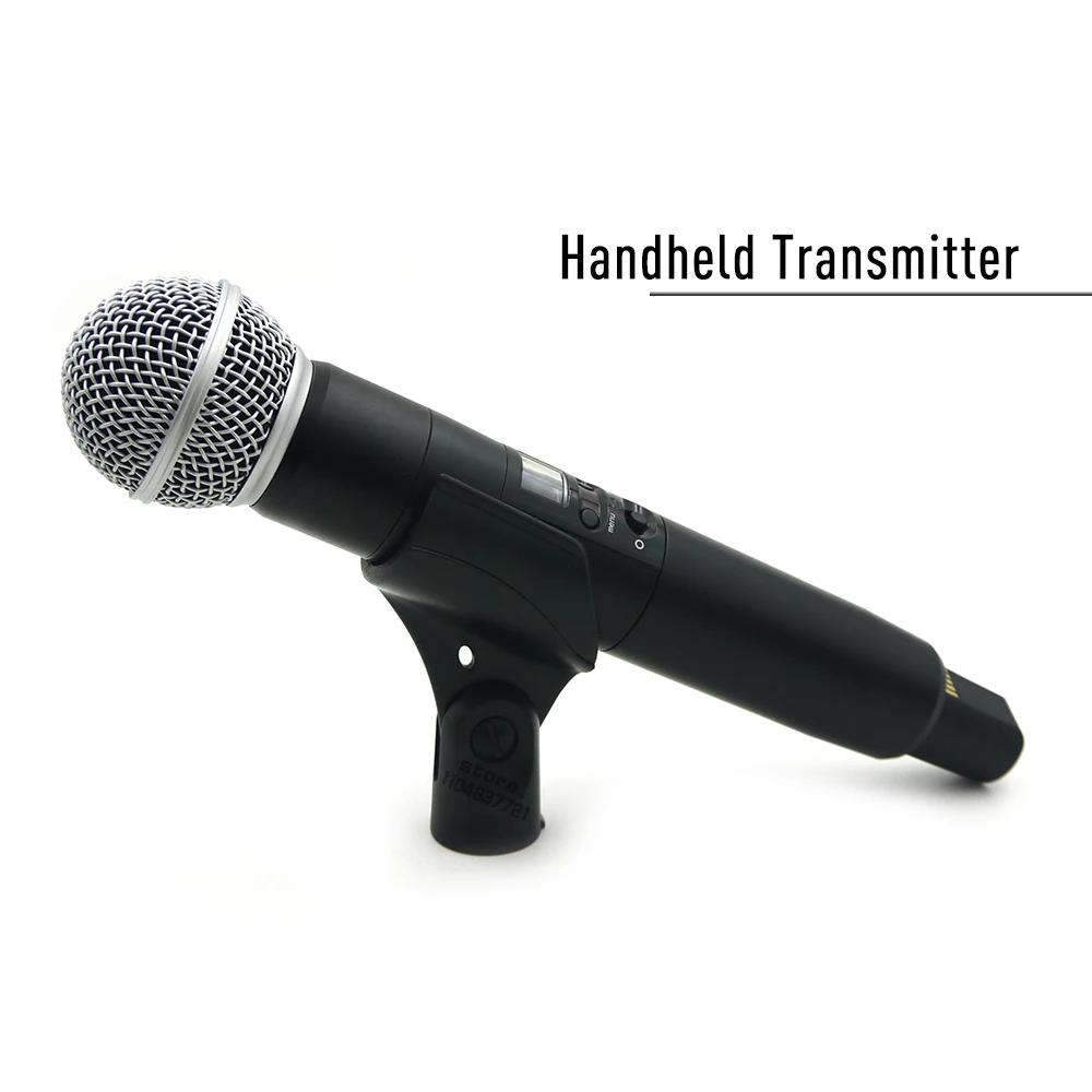SLXD4 High Quality Wireless Microphone SLXD Digital System with SM Handheld Transmitter For Live Vocal Karaoke Performance Stage