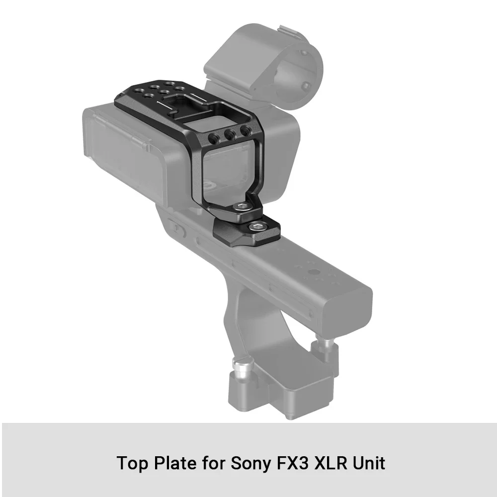 

SmallRig Top Plate for Sony FX30 / FX3 XLR Unit to Protect for Sony FX3 XLR Handle Extension Adapter Part fot Sony XLR Handle