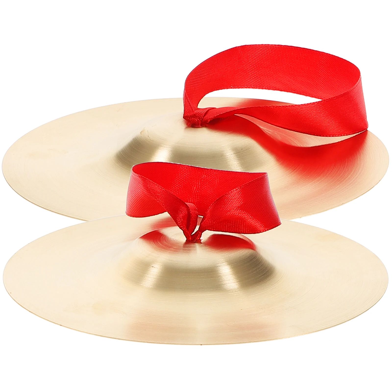 Professional Copper Finger Cymbals Percussion Small Finger Mini Cymbals Dancing Props Musical Instrument Saucers
