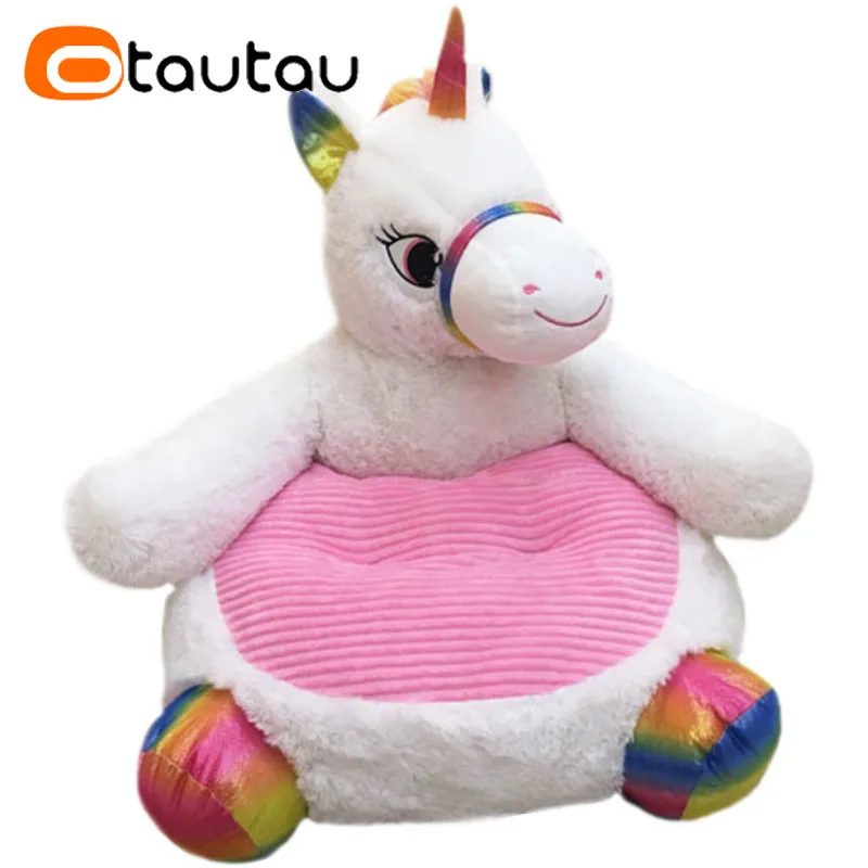 OTAUTAU Children Sofa Small Cartoon Couch Child Cute Chair Pouf Ottoman Princess Seat Futon Bear Armchair Kids Furniture SF165 5
