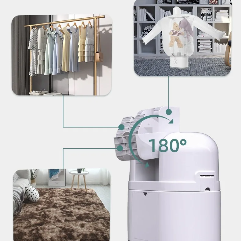 Auto Multi-function Ironing Stainless Steel Portable Clothes Dryer Smart Stand Electric Indoor Clothes Dryer 6