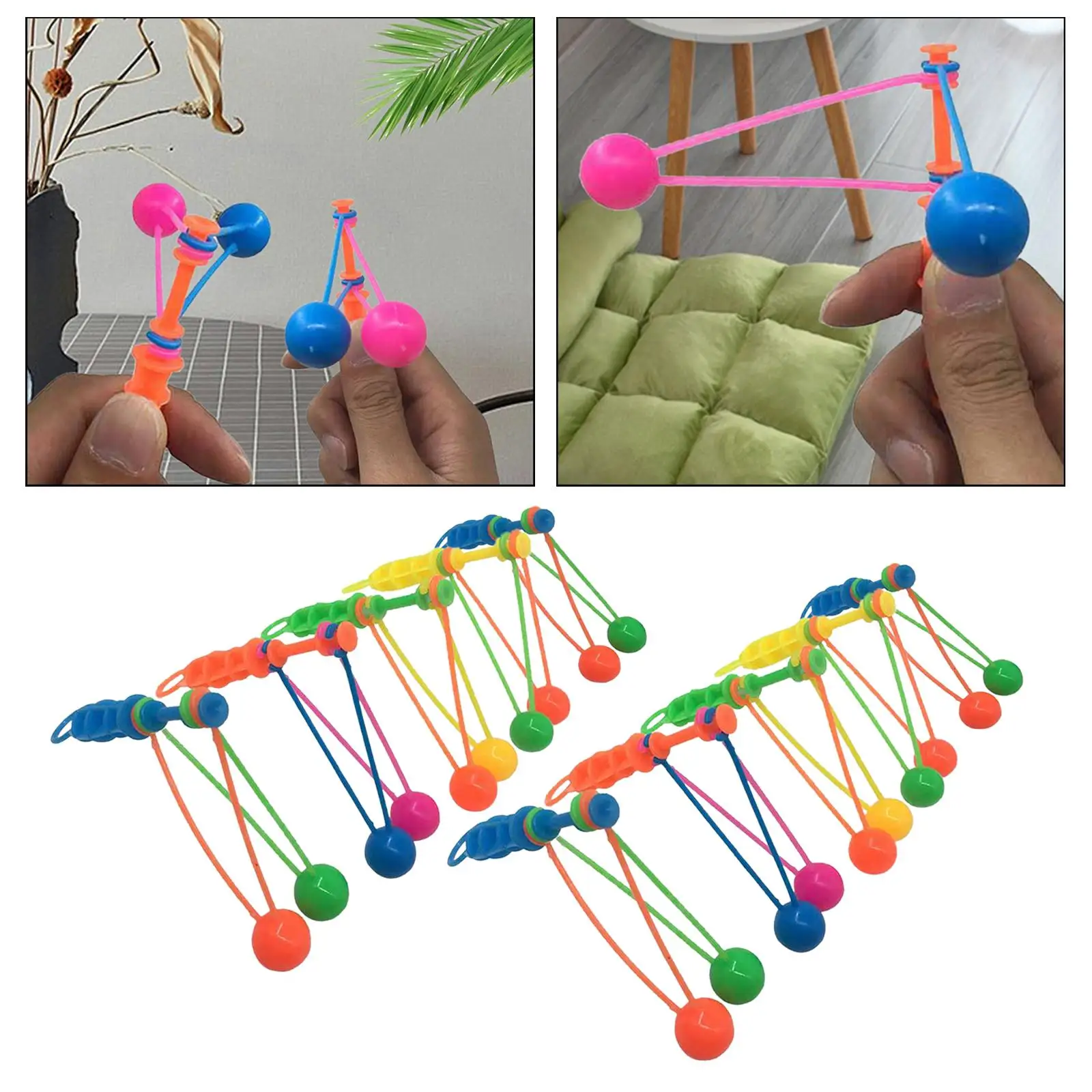 

Swing Bump Ball On A String Develop Hands On Abilities Goodie Bag Toy Easter Basket Stuffers Hand Swing Rope Ball Toy for Teens